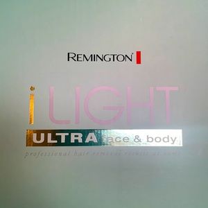 New in box Remington iLight ULTRA face & body hair removal system